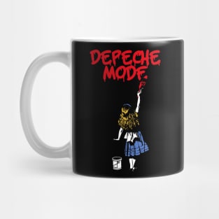 depeche red girl Mug